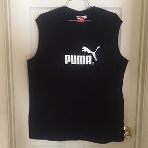 Puma Sleeveless Tee Men’s Medium NWT